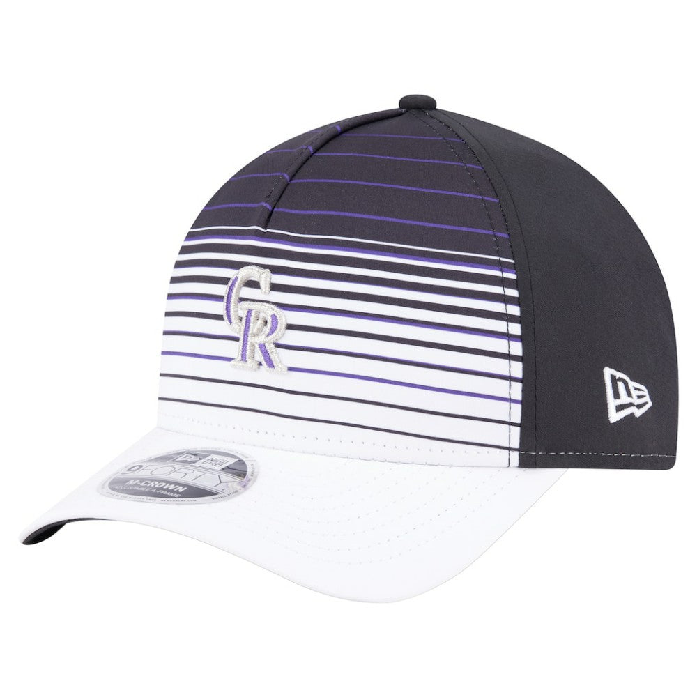 Colorado Rockies Gradient 9FORTY M-Crown Adjustable Hat Black
