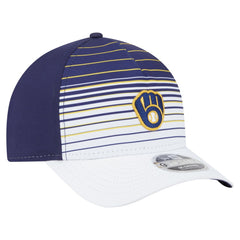 Milwaukee Brewers Gradient 9FORTY M-Crown Adjustable Hat Navy