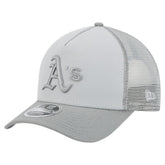 Athletics Color Pack A-Frame 9FORTY Trucker Adjustable Hat Gray
