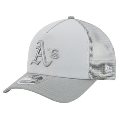 Athletics Color Pack A-Frame 9FORTY Trucker Adjustable Hat Gray