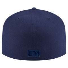 Milwaukee Brewers Color Pack A-Frame 59FIFTY Fitted Hat Navy