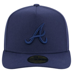 Atlanta Braves Color Pack A-Frame 59FIFTY Fitted Hat Navy