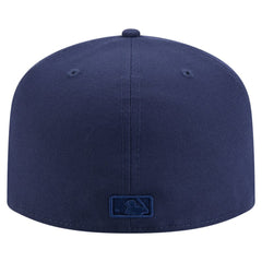 Atlanta Braves Color Pack A-Frame 59FIFTY Fitted Hat Navy