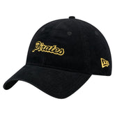 Pittsburgh Pirates Women's Corduroy 9TWENTY Adjustable Hat Black