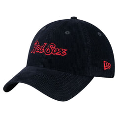 Boston Red Sox Women's Corduroy 9TWENTY Adjustable Hat Navy