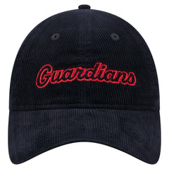 Cleveland Guardians Women's Corduroy 9TWENTY Adjustable Hat Navy