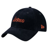 Houston Astros Women's Corduroy 9TWENTY Adjustable Hat Navy
