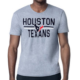 Houston Texans Starter Mesh Look T-Shirt - Heather Gray sale