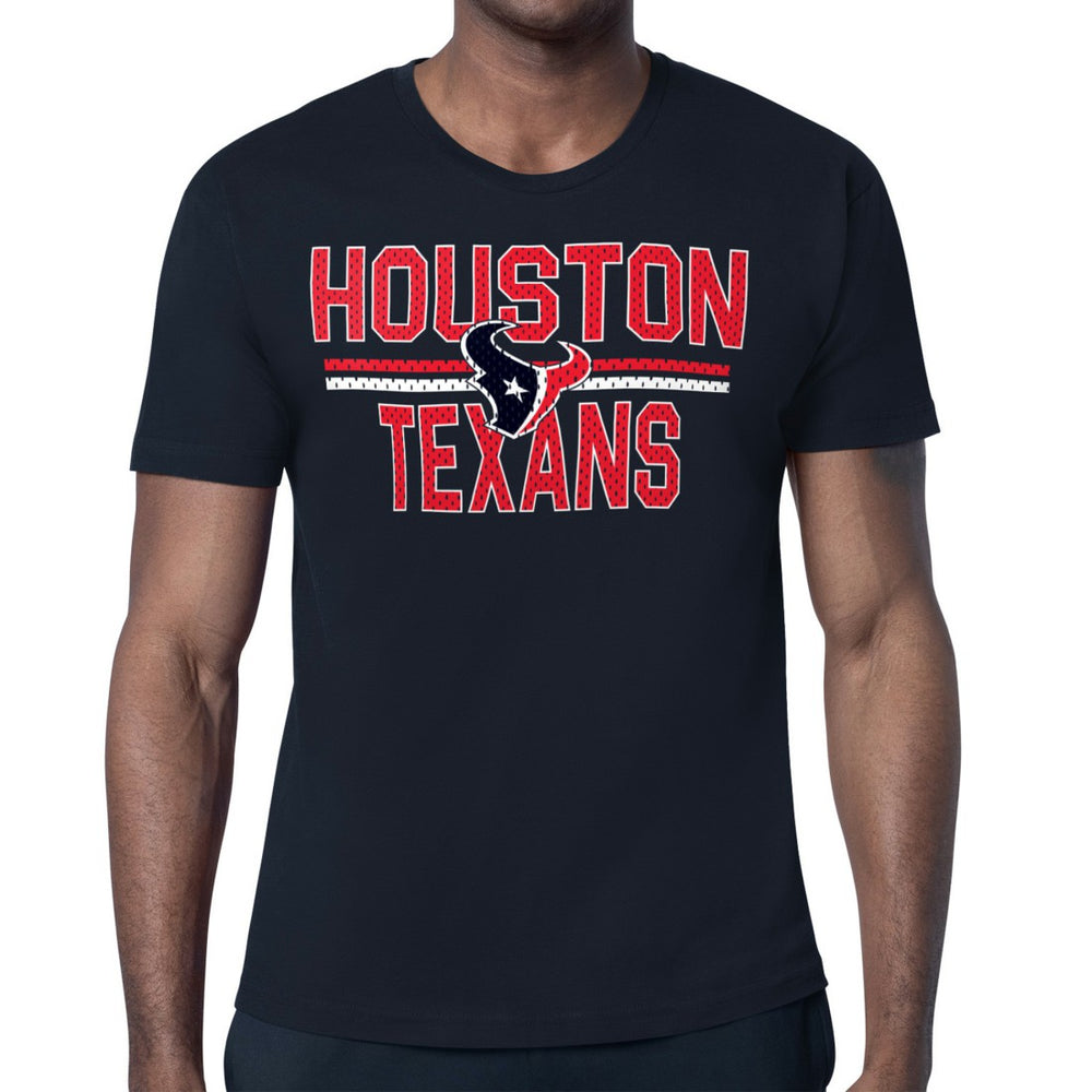Houston Texans Starter Mesh Look T-Shirt - Navy discount