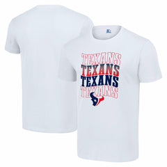 Houston Texans Starter Four Name T-Shirt - White cheap