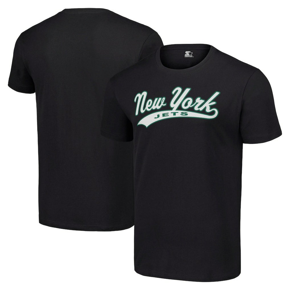 New York Jets Starter City Tailsweep T-Shirt - Black discount