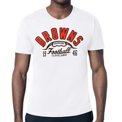 Cleveland Browns Starter Half Ball Logo T-Shirt - White outlet