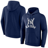 New York Yankees Fastball Pullover Hoodie Navy