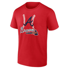 Atlanta Braves Fastball T-Shirt Red