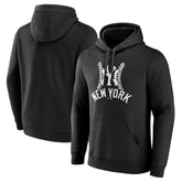 New York Yankees Fastball Pullover Hoodie Black