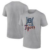 Detroit Tigers Fastball T-Shirt Heather Gray