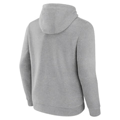 New York Yankees Fastball Pullover Hoodie Gray