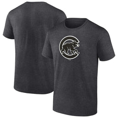 Chicago Cubs Monochrome T-Shirt Charcoal