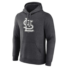 St. Louis Cardinals Monochrome Pullover Hoodie Charcoal