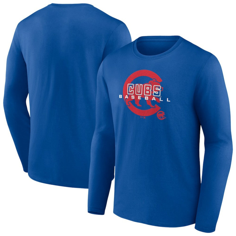 Chicago Cubs Stellar Long Sleeve T-Shirt Royal