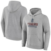 Detroit Tigers Evanston Stencil Pullover Hoodie Gray