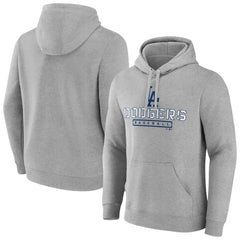 Los Angeles Dodgers Evanston Stencil Pullover Hoodie Gray