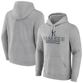 New York Yankees Evanston Stencil Pullover Hoodie Gray