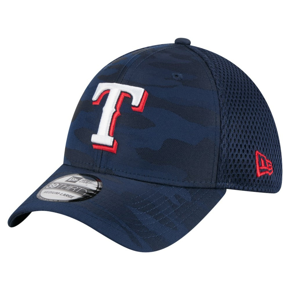 Texas Rangers Subtle Camo 39THIRTY Flex Hat Navy