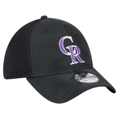 Colorado Rockies Subtle Camo 39THIRTY Flex Hat Black