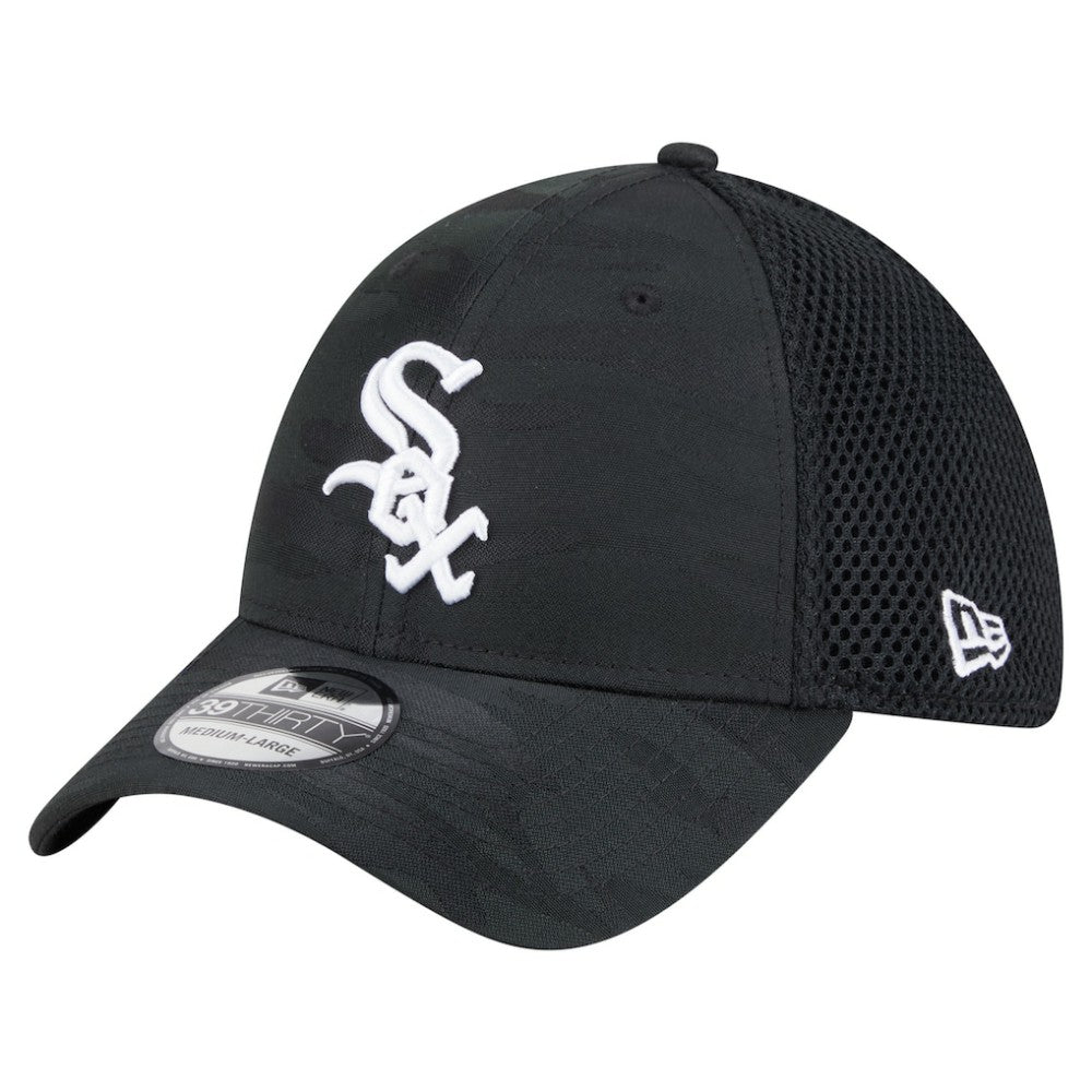 Chicago White Sox Subtle Camo 39THIRTY Flex Hat Black