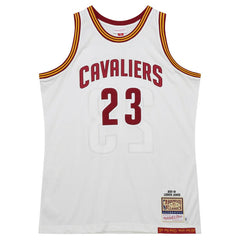 LeBron James Cleveland Cavaliers 2015/16 Hardwood Classics Authentic Jersey sale - White online