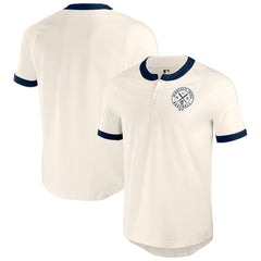Minnesota Twins Darius Rucker Collection Henley Raglan T-Shirt White