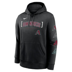 Arizona Diamondbacks Club Stack Pullover Hoodie Black