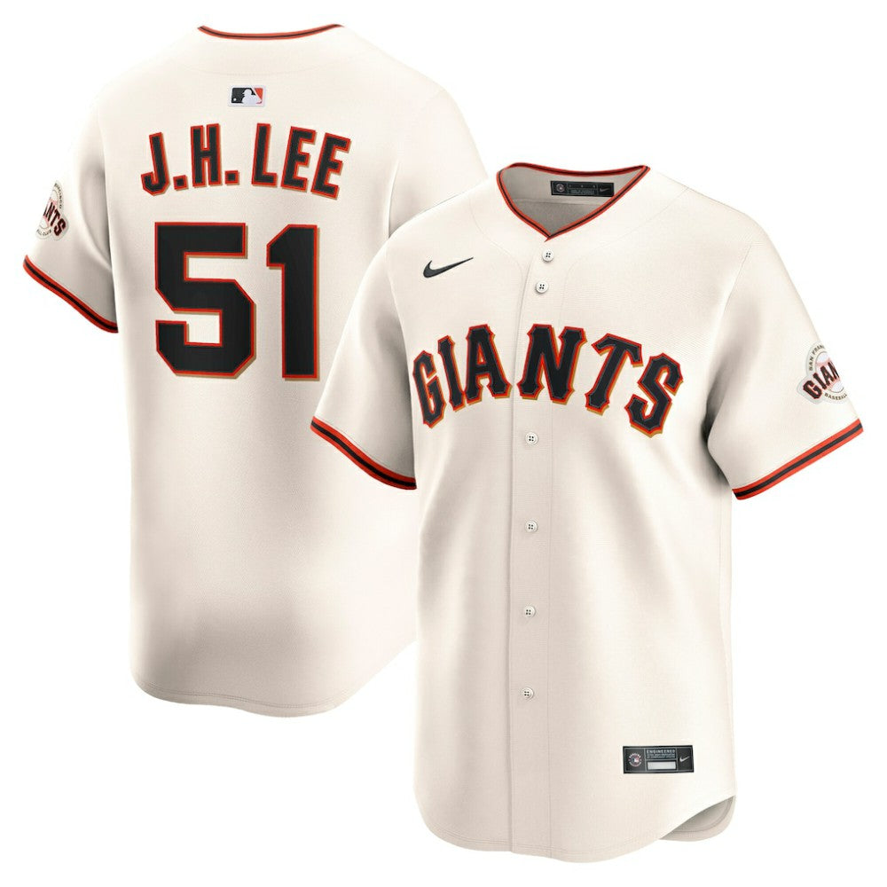 Jung Hoo Lee San Francisco Giants Home Limited Player Jersey Cream
