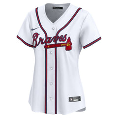 Atlanta Braves Home Women's Limited Jersey White