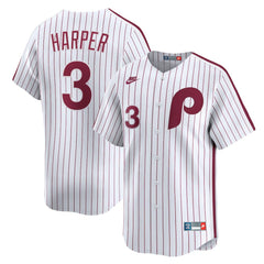 Bryce Harper Philadelphia Phillies Cooperstown Collection Limited Jersey White