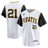 Roberto Clemente Pittsburgh Pirates Cooperstown Collection Limited Jersey White
