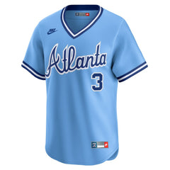 Dale Murphy Atlanta Braves Throwback Cooperstown Collection Limited Jersey Light Blue