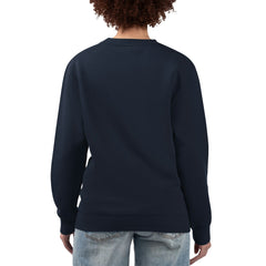 Milwaukee Brewers G-III 4Her by Carl Banks Women's Flowers Graphic Pullover Sweatshirt Navy