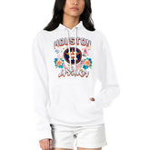Houston Astros G-III 4Her by Carl Banks Women's Flowers Graphic Pullover Hoodie White