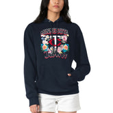 Minnesota Twins G-III 4Her by Carl Banks Women's Flowers Graphic Pullover Hoodie Navy