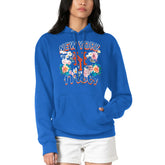 New York Mets G-III 4Her by Carl Banks Women's Flowers Graphic Pullover Hoodie Royal