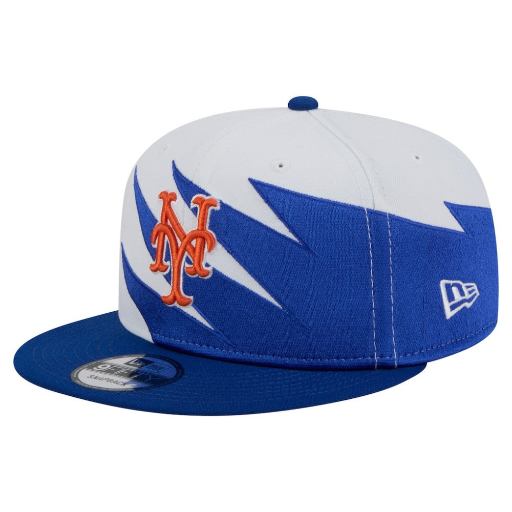 New York Mets Jagged 9FIFTY Snapback Hat Royal/White