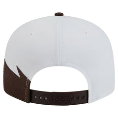 San Diego Padres Jagged 9FIFTY Snapback Hat Brown/White