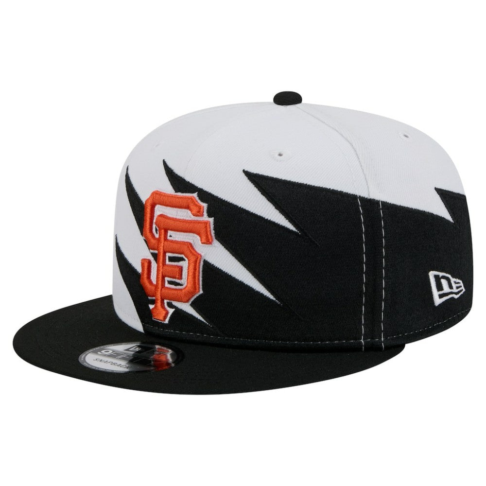 San Francisco Giants Jagged 9FIFTY Snapback Hat Black/White