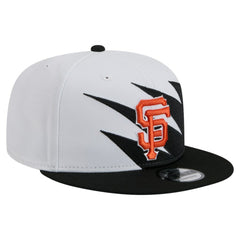 San Francisco Giants Jagged 9FIFTY Snapback Hat Black/White