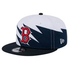 Boston Red Sox Jagged 9FIFTY Snapback Hat Navy/White