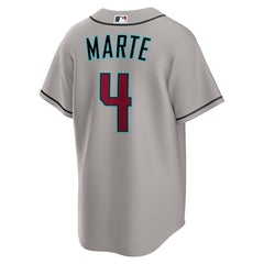 Ketel Marte Arizona Diamondbacks Road Replica Jersey Gray