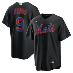 Brandon Nimmo New York Mets Alternate Replica Jersey Black