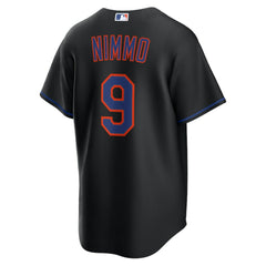 Brandon Nimmo New York Mets Alternate Replica Jersey Black